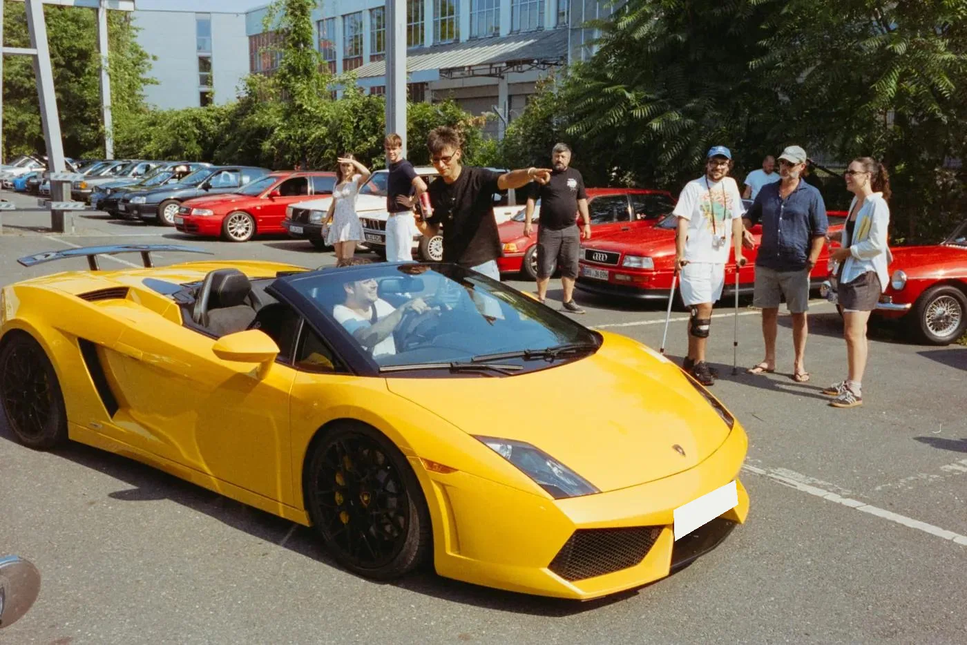 viceclub 3.0 — yellow lamborghini rolling in
