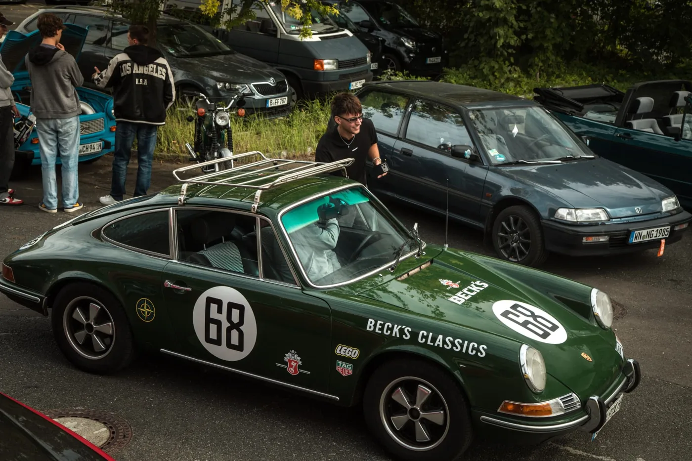 viceclub x 3ca — green porsche 911 #68
