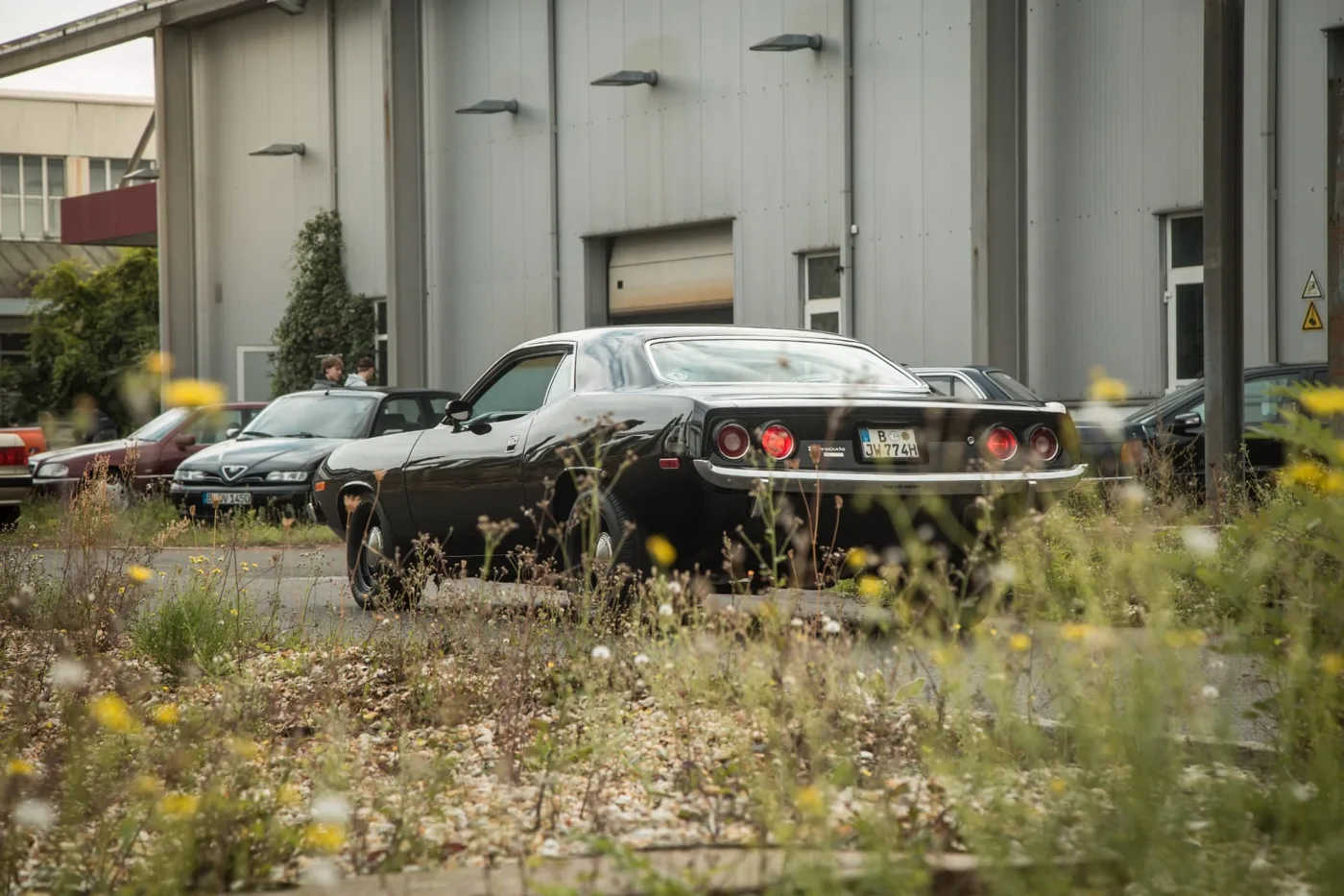 viceclub x 3ca — black plymouth barracuda